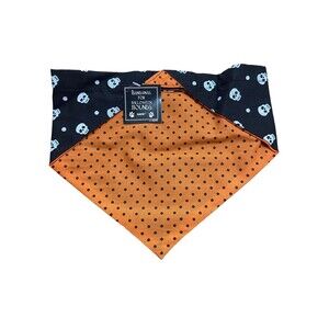 Ganz Bandanas Halloween Hounds Skulls and Polka Dots For Your Dog Select size